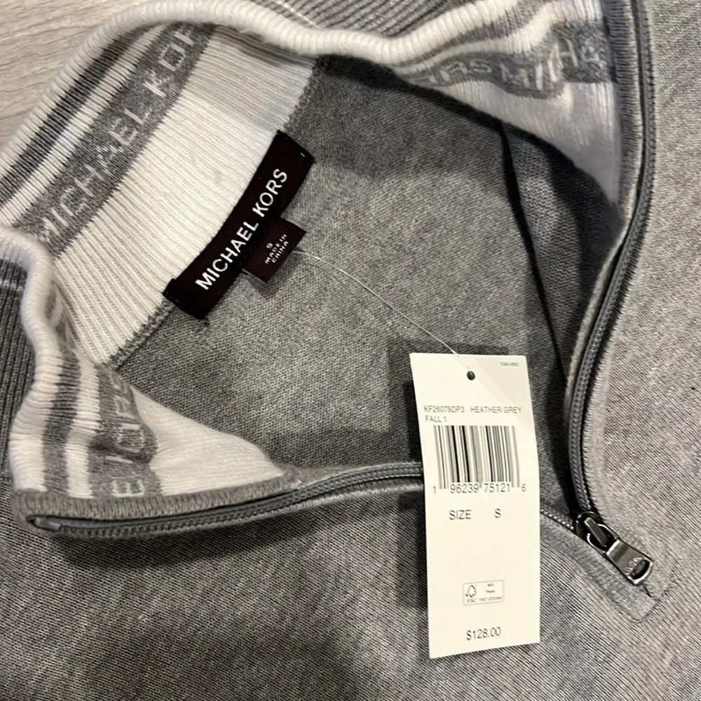 Men’s Michael Kors 1/4 Sweater  New with tags